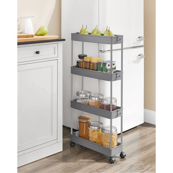 Criollo keittiön hylly 83 cm - harmaa Criollo keittiön hylly 83 cm - harmaa