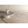 Keskikokoinen matto 200 cm - Beige/valkoinen