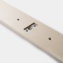 Demandu koukkunauha 100 cm - Beige/kulta