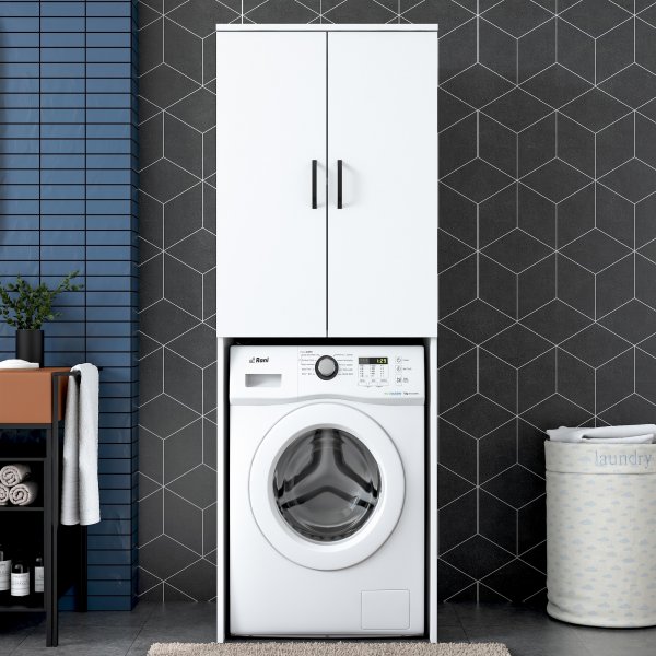 Lang pesukonekaappi 110 - Valkoinen Lang pesukonekaappi 110 - Valkoinen