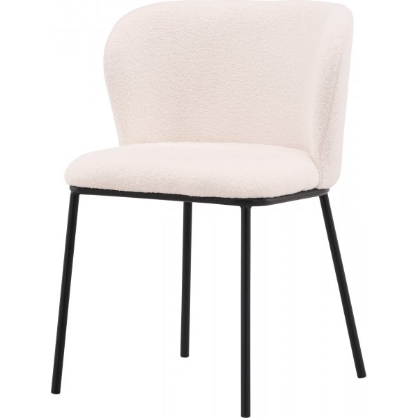 Edina ruokatuoli - Musta/valkoinen Edina ruokatuoli - Musta/valkoinen