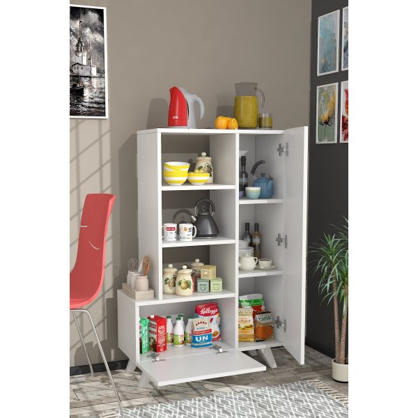 Agostina-kaappi - Valkoinen