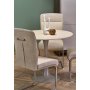 Ruokapyt pyre 90 cm beige travertiini