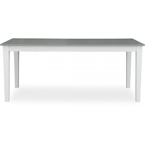 Fårö ruokapöytä 180 cm - Valkoinen/harmaa Fårö ruokapöytä 180 cm - Valkoinen/harmaa