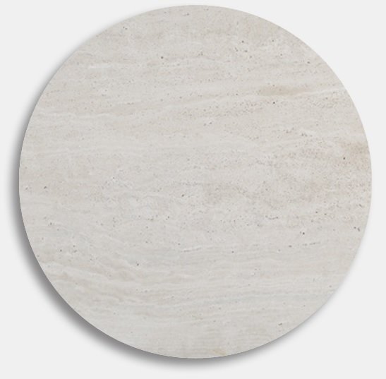 Sohvapyt beige kivitasolla 85 cm