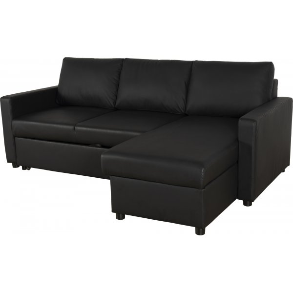 Dream-vuodesohva, silytystila (divaanisohva) - Antrasiitti (eco-nahka)