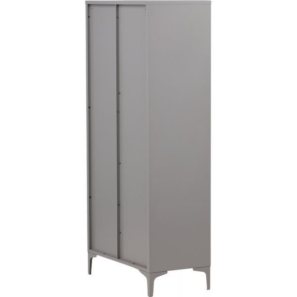 Alexander-vaatekaappi - vaaleanharmaa