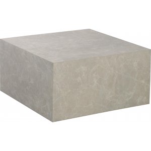 Kuben sohvapöytä beige marmorifolio 80 x 80 x 40 cm Kuben sohvapöytä beige marmorifolio 80 x 80 x 40 cm