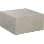 Kuben sohvapyt beige marmorifolio 80 x 80 x 40 cm