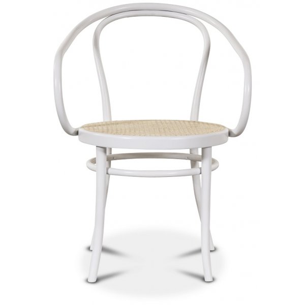 Taivepuinen nojatuoli No30 Klassikko - Valkoinen/Rottinki Taivepuinen nojatuoli No30 Klassikko - Valkoinen/Rottinki