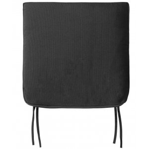 Salt istuintyyny 37x42 cm Musta polyesteri