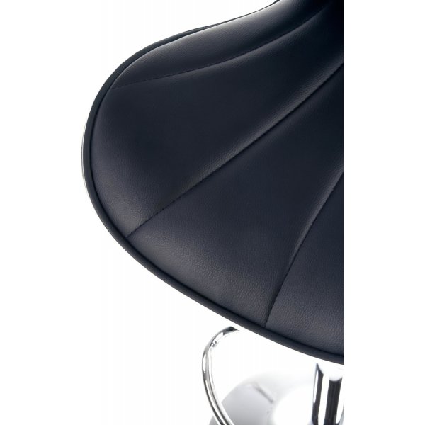 Dawson- baarijakkat - Musta (PU) / Kromi + Huonekalujen tahranpoistoaine Dawson- baarijakkat - Musta (PU) / Kromi + Huonekalujen tahranpoistoaine