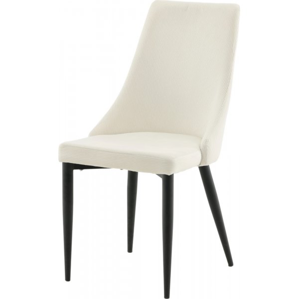 Laila ruokatuoli - beige vakosametti