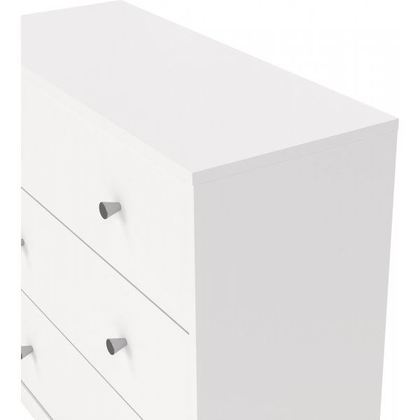 Toukokuun lipasto 3 laatikolla - Valkoinen Toukokuun lipasto 3 laatikolla - Valkoinen