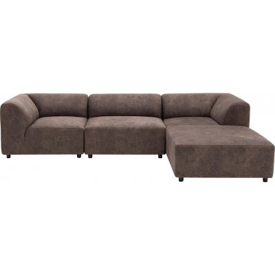 Alpha divaani sohva oikea - ruskea