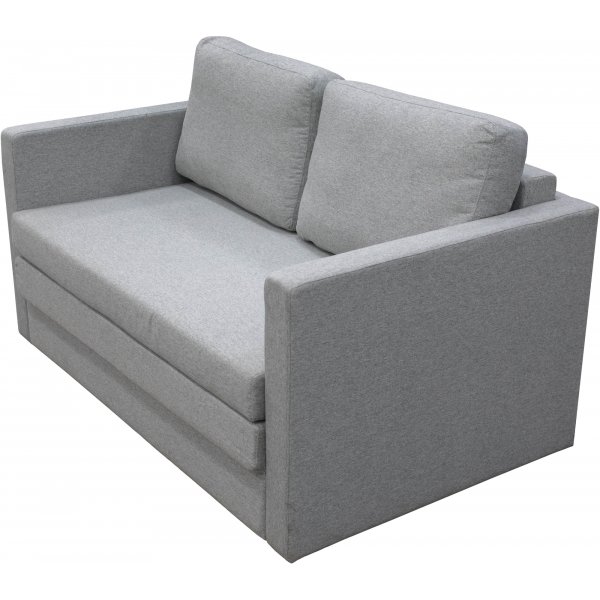 Vuodesohva 2:lle, harmaa + Huonekalujen tekstiilien puhdistus