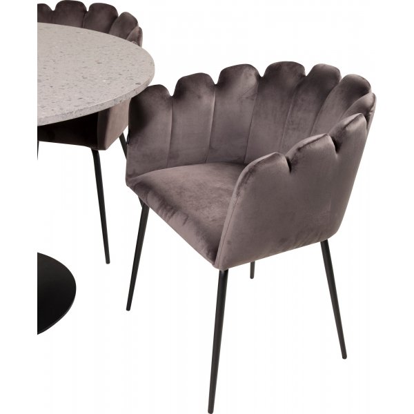 Halmstad nojatuoli - harmaa Halmstad nojatuoli - harmaa