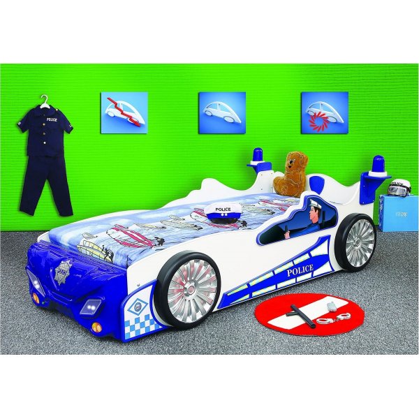 Poliisi-lastens�nky - 90x200 cm