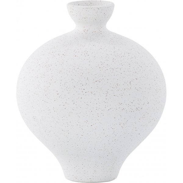 Rellis-maljakko 20 x 24 cm - Musta/Valkoinen