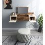 Zakkum peilipyt 100 x 39 cm - Beige/ruskea