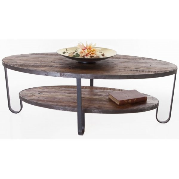Soikea Bolivia-sohvapyt 128 cm - Antiikkiksitelty