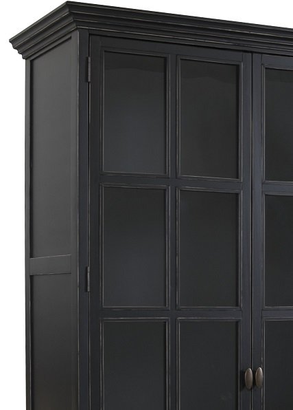 Paris- nyttelykaappi - Musta