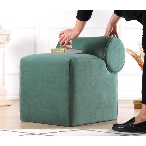 Linburg-pouf - vihreä Linburg-pouf - vihreä