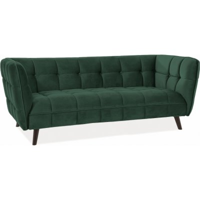 Renae 3-istuttava sohva vihre samettia