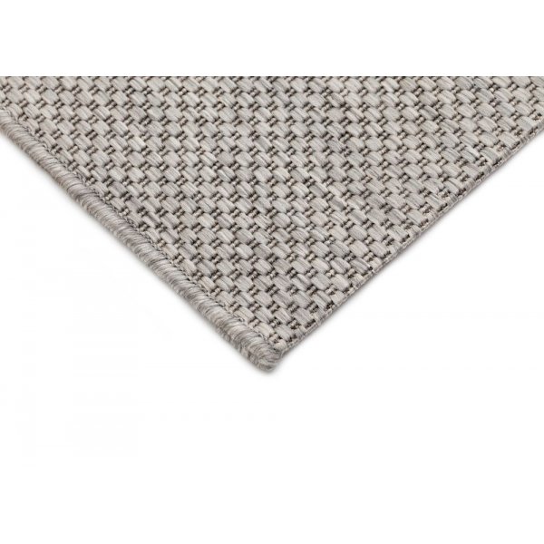 Litteä kudottu matto Eleanora - harmaa Litteä kudottu matto Eleanora - harmaa