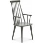 Mellby ruokailuryhm 180 cm pyt 6 harmaalla Dalsland Cane ksinojilla