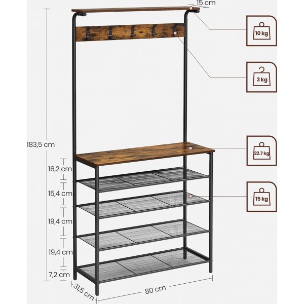Fänrik aulakalusteet - Valkoinen Fänrik aulakalusteet - Valkoinen