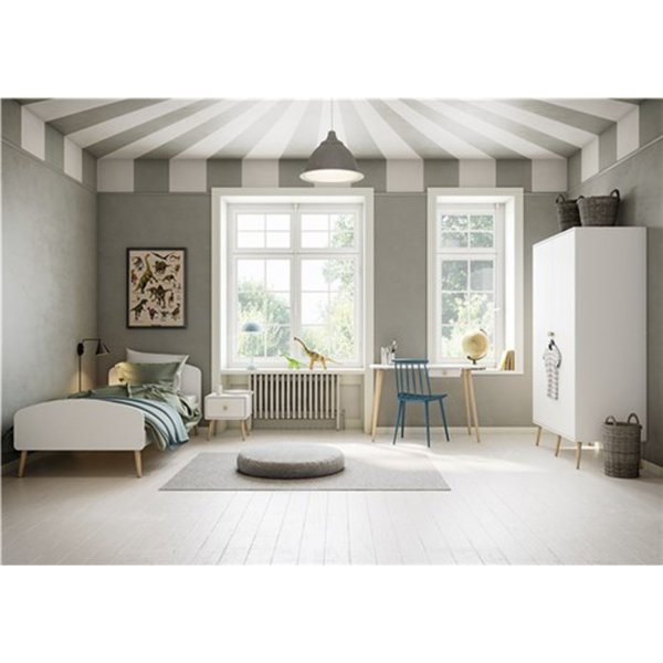 Gaia iso vaatekaappi - valkoinen