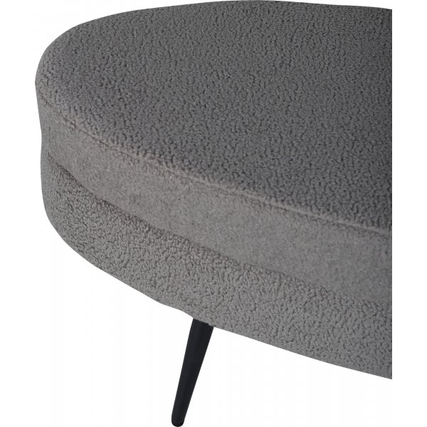 Rino pouf - harmaa beige nalle Rino pouf - harmaa beige nalle