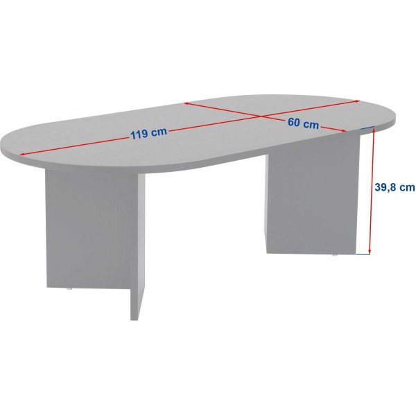 Sohvapöytä soopeli travertiini - 119 x 60 cm Sohvapöytä soopeli travertiini - 119 x 60 cm