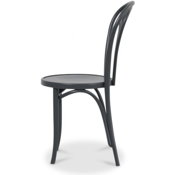 Taivutettu puu Tuoli No18 Klassikko - Tummanharmaa