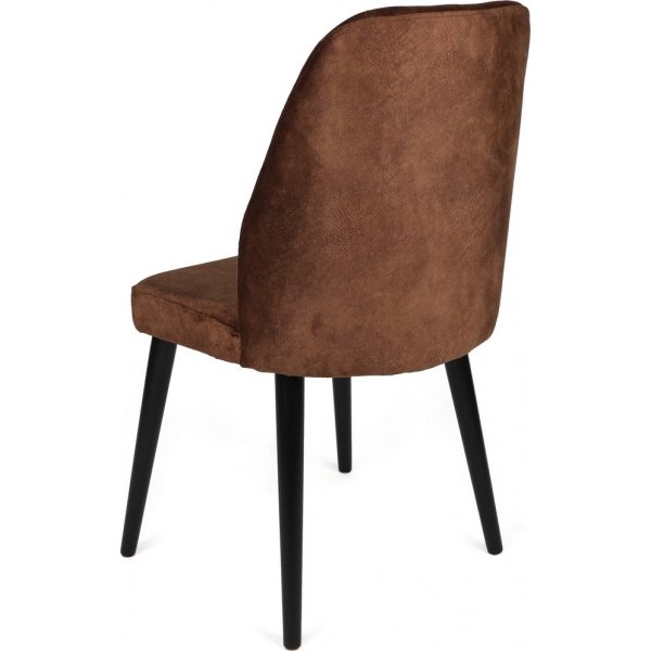 Dallas ruokap�yd�n tuolisarja - ruskea/musta