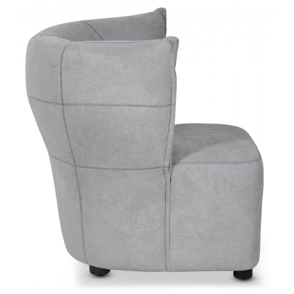 Nojatuoli Silhouet design by Troels - Vaaleanharmaa