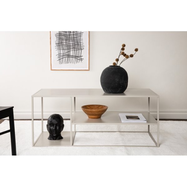 Trène sohvapöytä 120 x 50 cm - Beige Trène sohvapöytä 120 x 50 cm - Beige