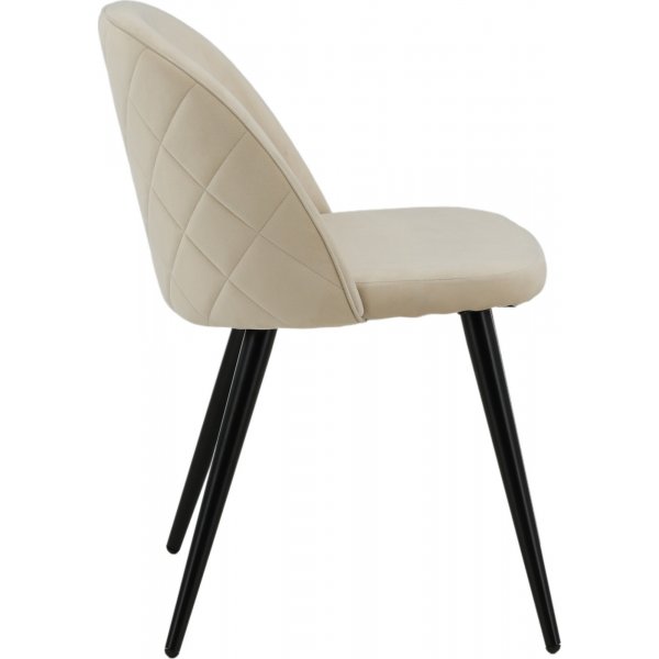 Alice ruokatuoli - beige sametti Alice ruokatuoli - beige sametti