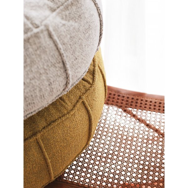 Vintage Pouf - keltainen Vintage Pouf - keltainen