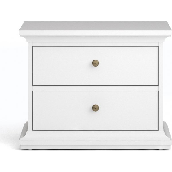 Paris ypyt 2 laatikolla - Valkoinen