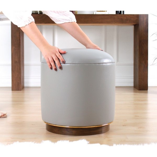 Milotte Pouf - harmaa Milotte Pouf - harmaa