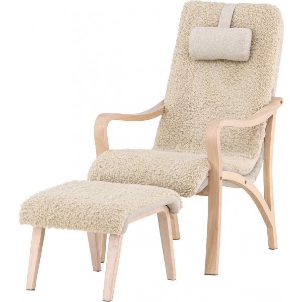 Fårö lepotuoli - ruskea Fårö lepotuoli - ruskea