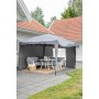Easy Up -pergola - musta/harmaa