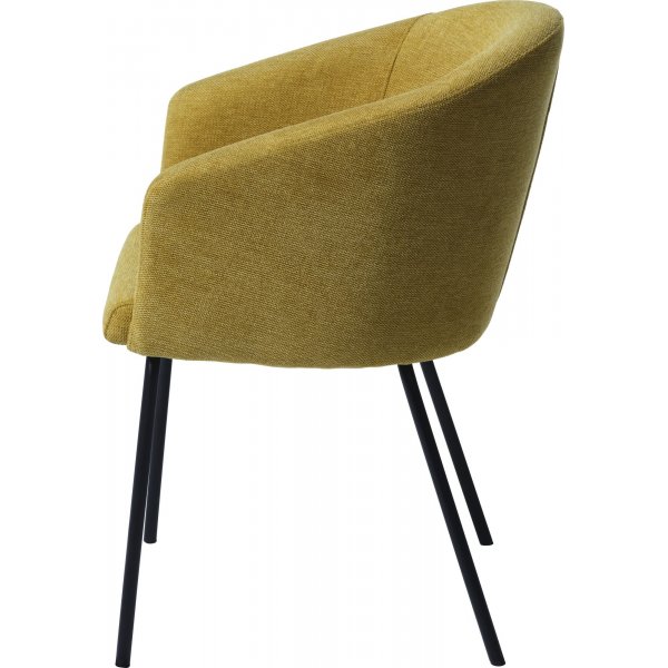 Erik tuoli keltaista kangasta Erik tuoli keltaista kangasta