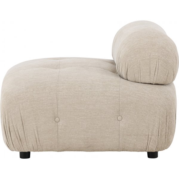 Mika sohvamoduuli - beige/kromi Mika sohvamoduuli - beige/kromi