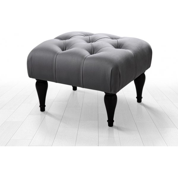 Kukkapouf - harmaa Kukkapouf - harmaa