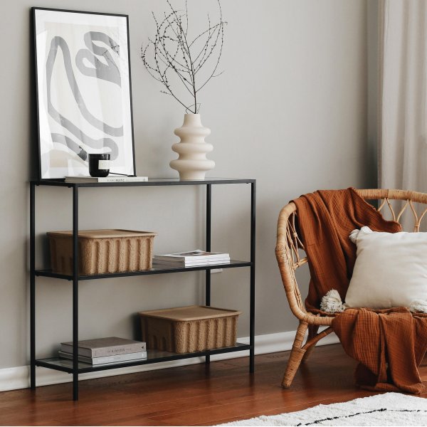 Dino-kohopöytä 100 x 30 cm - Musta Dino-kohopöytä 100 x 30 cm - Musta