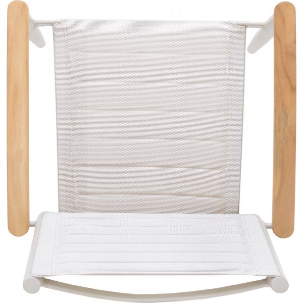 Portals ruokailuryhmä 8 - Valkoinen/tiikki Portals ruokailuryhmä 8 - Valkoinen/tiikki