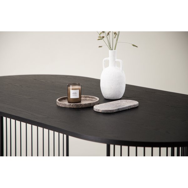 Ruokapyt 220 x 110 cm - Musta